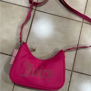 Juicy Couture Vibrant Pink Shoulder Bag
